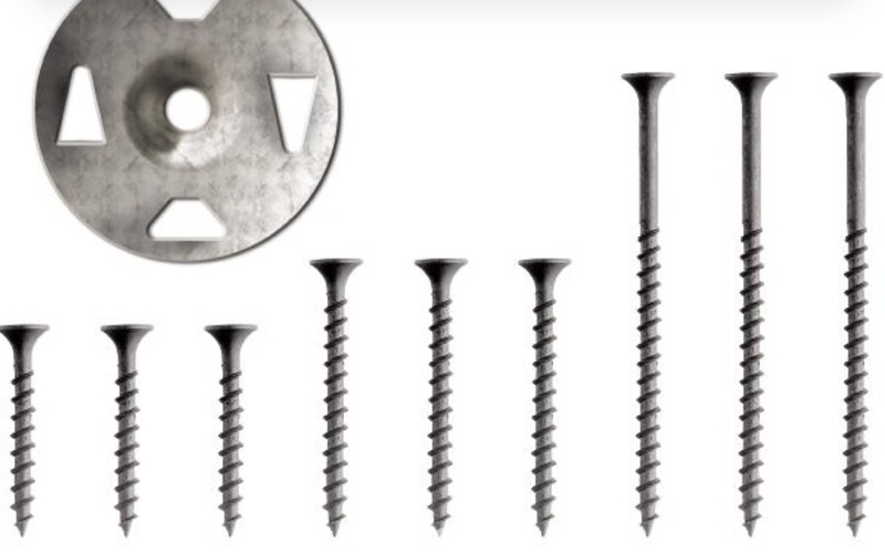 Kerdi-Board-ZT/-ZS Washers and Screws set
