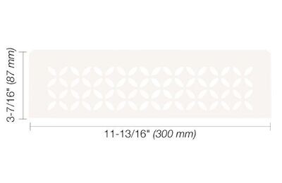 Schluter FLORAL Shelf-N Matte White (MBW)