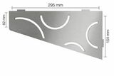 Schluter CURVE Shelf-E Brushed Stainless Steel (EB)