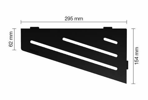 Schluter WAVE Shelf-E Matte Black (MGS)