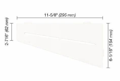 Schluter PURE Shelf-E Matte White (MBW)