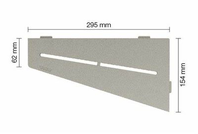 Schluter PURE Shelf-E Stone Grey (TSSG)