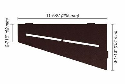 Schluter PURE Shelf-E Bronze (TSOB)
