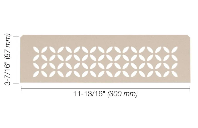 Schluter FLORAL Shelf-N Cream (TSC)