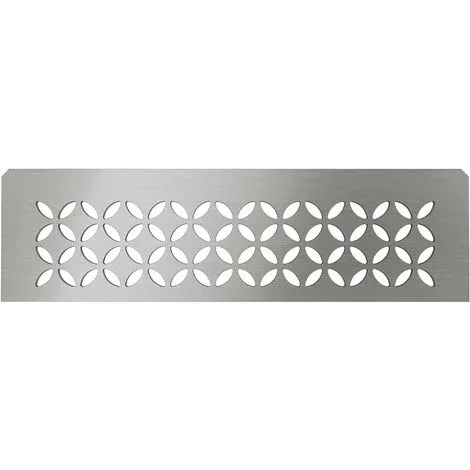 Schluter FLORAL Shelf-N Brushed Stainless Steel (EB)