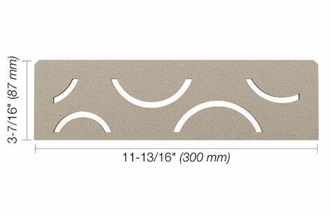 Schluter CURVE Shelf-N Stone Grey (TSSG)