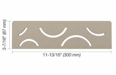 Schluter CURVE Shelf-N Stone Grey (TSSG)
