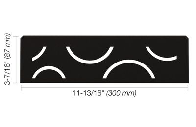 Schluter CURVE Shelf-N Matte Black (MGS)