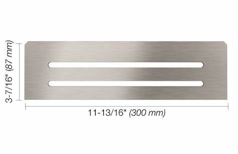 Schluter WAVE Shelf-N Brushed Stainless Steel (EB)