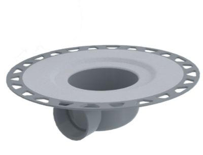Schluter®-KERDI-DRAIN-H-Flanges With Horizontal Outlet 2&quot; PVC