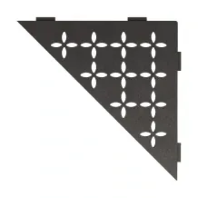 Schluter FLORAL SHELF-E Matte Black (MGS)