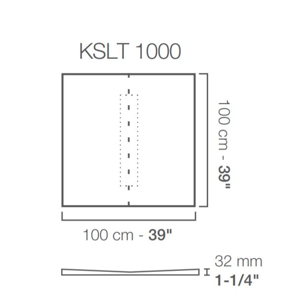 Kerdi-Shower Tray with center linear drain placement Kerdi-Shower Tray with center linear drain placement