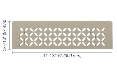 Schluter FLORAL Shelf-N Stone Grey (TSSG)