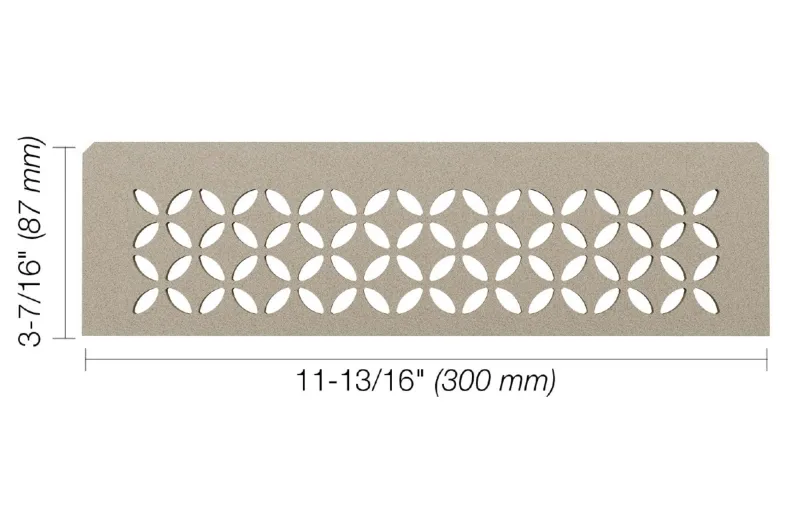 Schluter FLORAL Shelf-N Stone Grey (TSSG)