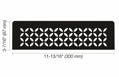 Schluter FLORAL Shelf-N Matte Black (MGS) Schluter FLORAL Shelf-N Matte Black (MGS)