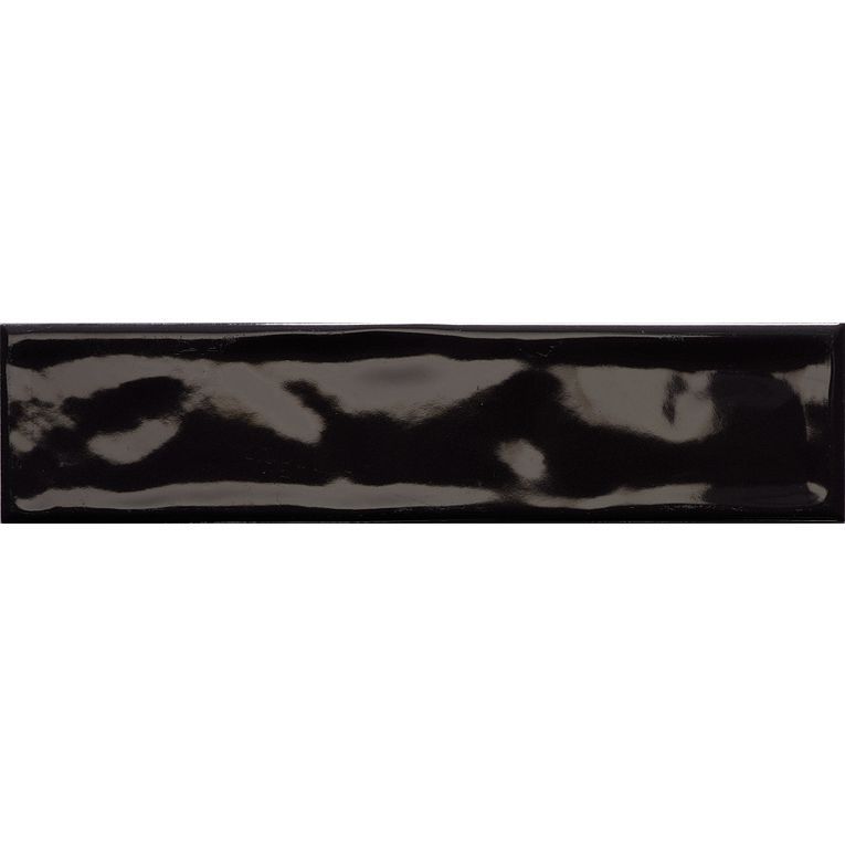 Concerto Glossy 2-1/4 x 9-3/4, Tile Color: Black