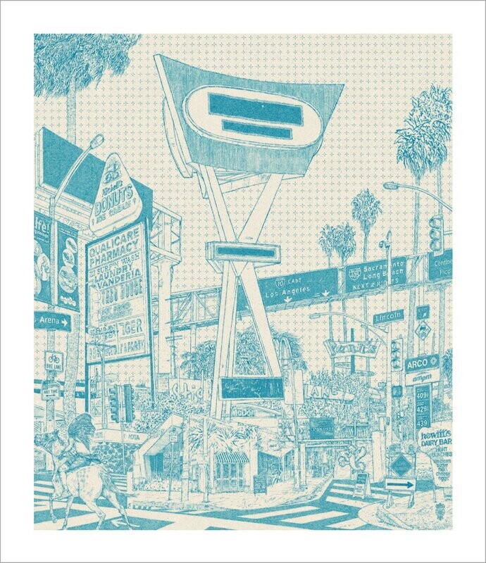 L.A.BlankSignHorserider