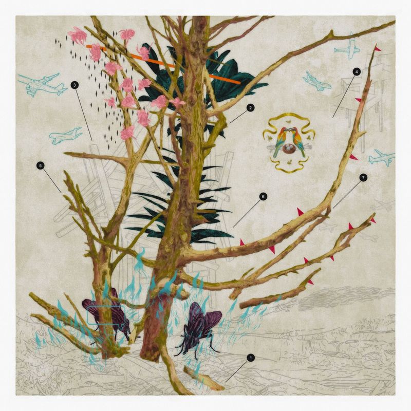 The Bee Eaters 12"x12"