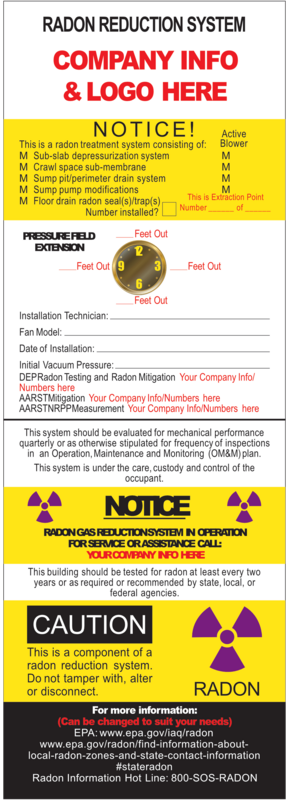 Additional Extraction Point Label
