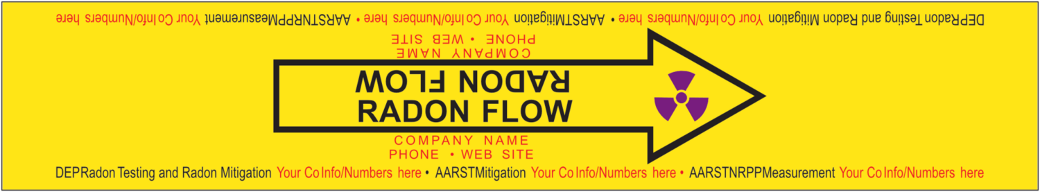 Radon Flow Label