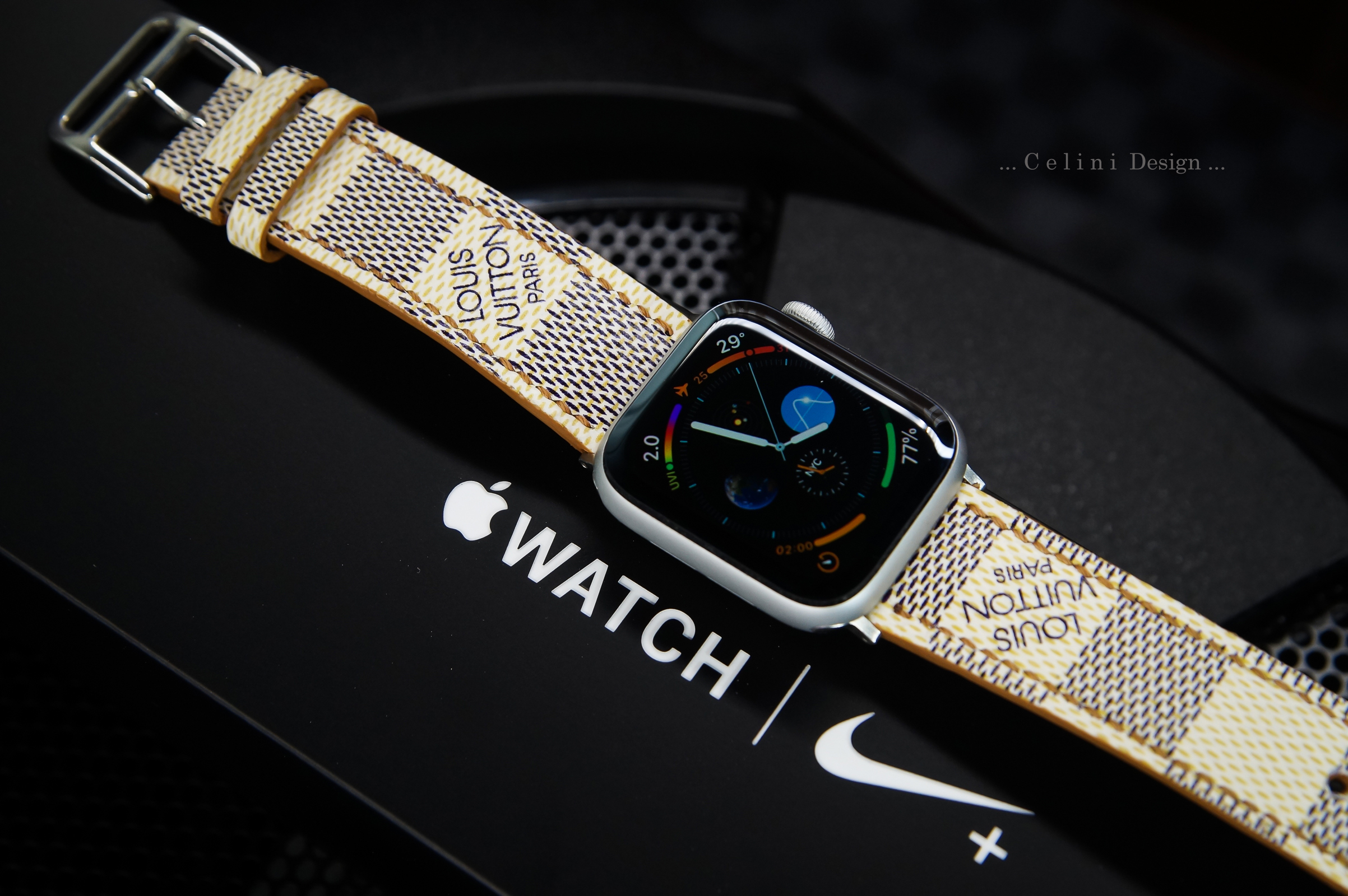 Louis Vuitton Damier Apple Watch Band – ANDRA'S