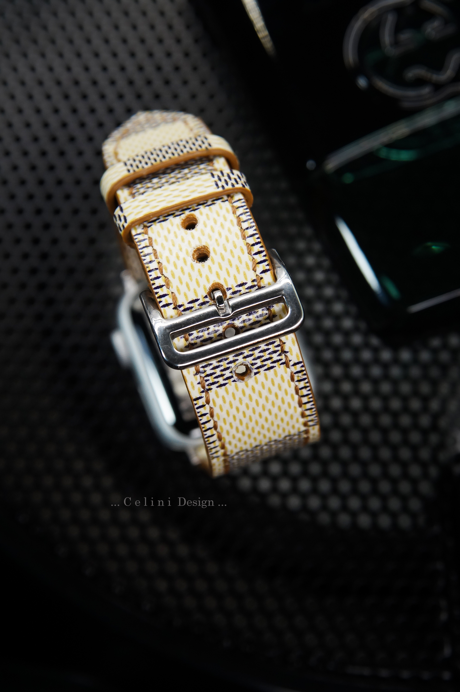 Apple Watch Straps - Louis Vuitton Azur Logo – Liger Straps
