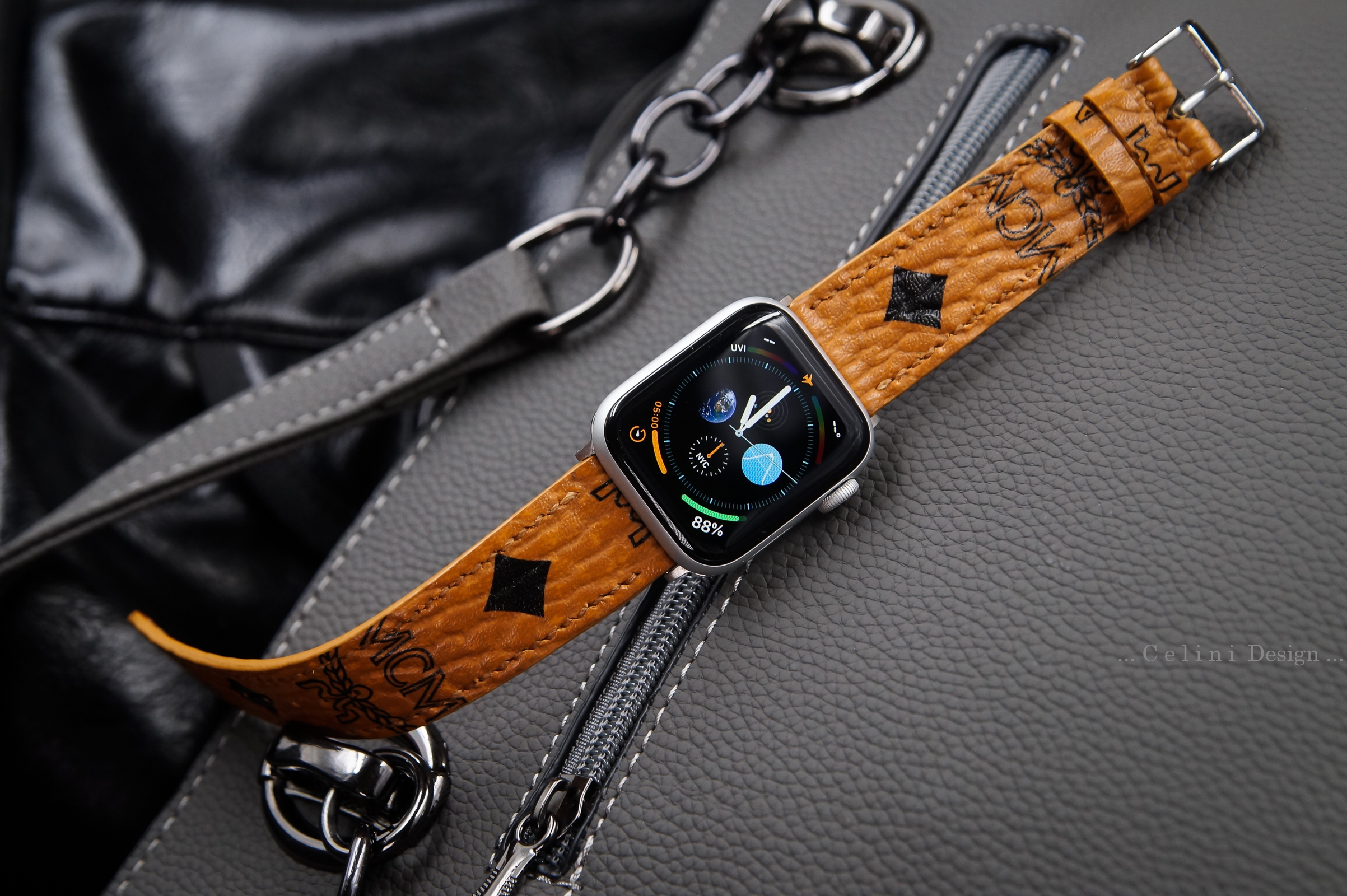 Louis Vuitton Jumbo Inspired Apple Watch Band – The Bag Broker