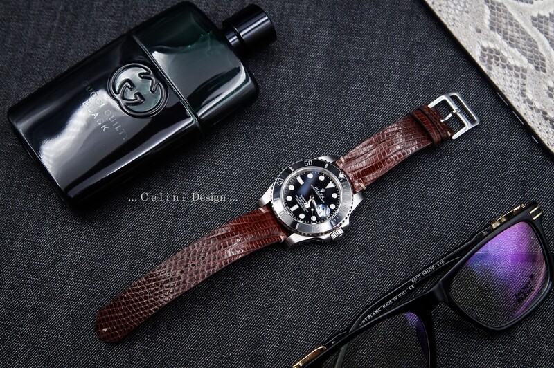 Premium Lizard Leather 20mm Watch Strap