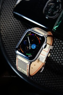 Repurposed LV Apple Watch Band