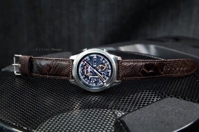Premium Ostrich Leather Samsung Watch Strap