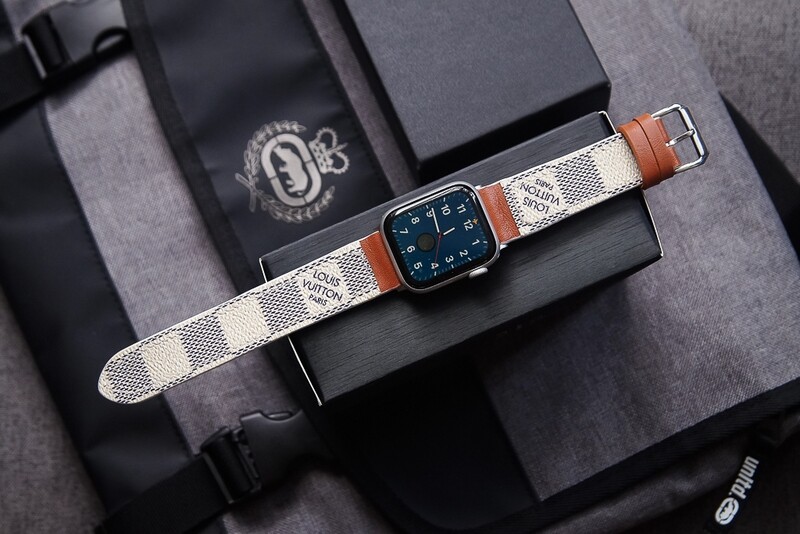 Louis Vuitton Titanium Apple Watch Band