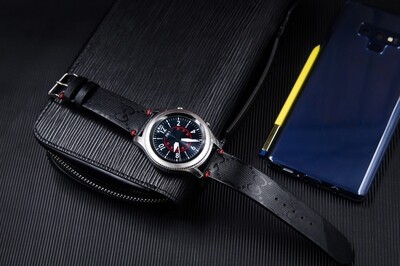 Repurposed  Gucci Watch Band For Samsung Galaxy Watch