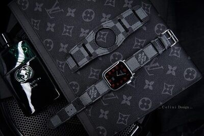 Authentic Louis Vuitton LV Gucci Apple Watch Band & Accessories