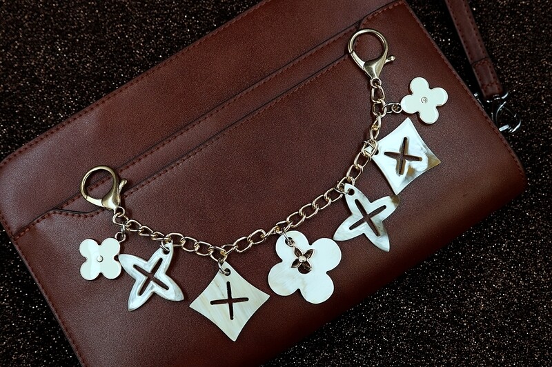 Inspired Louis Vuitton Bag Charm Chain