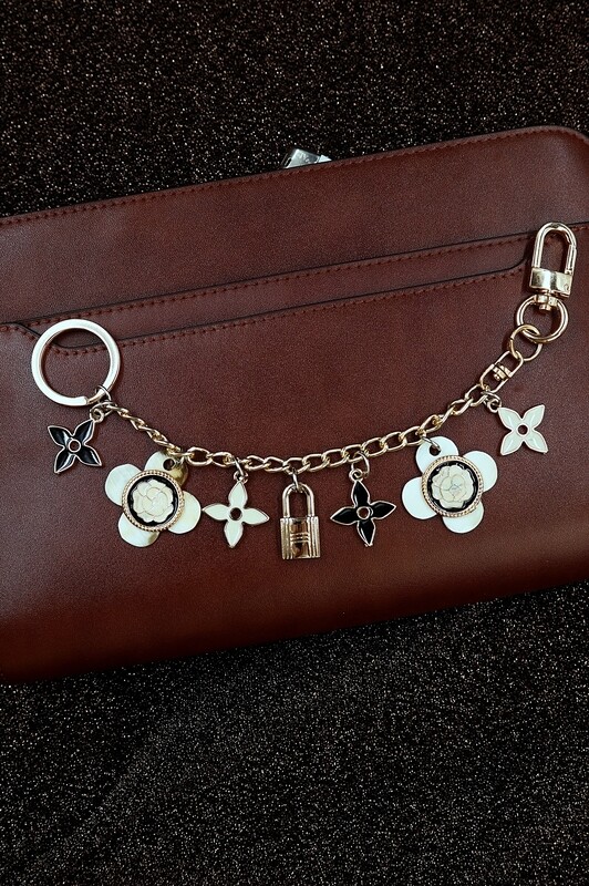Inspired Louis Vuitton Bag Charm Chain