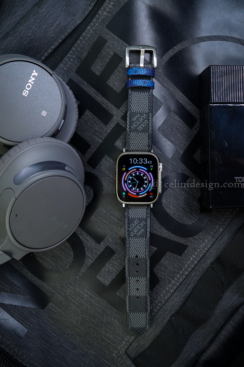 Apple Watch Straps - Louis Vuitton Graphite World Tour – Liger Straps