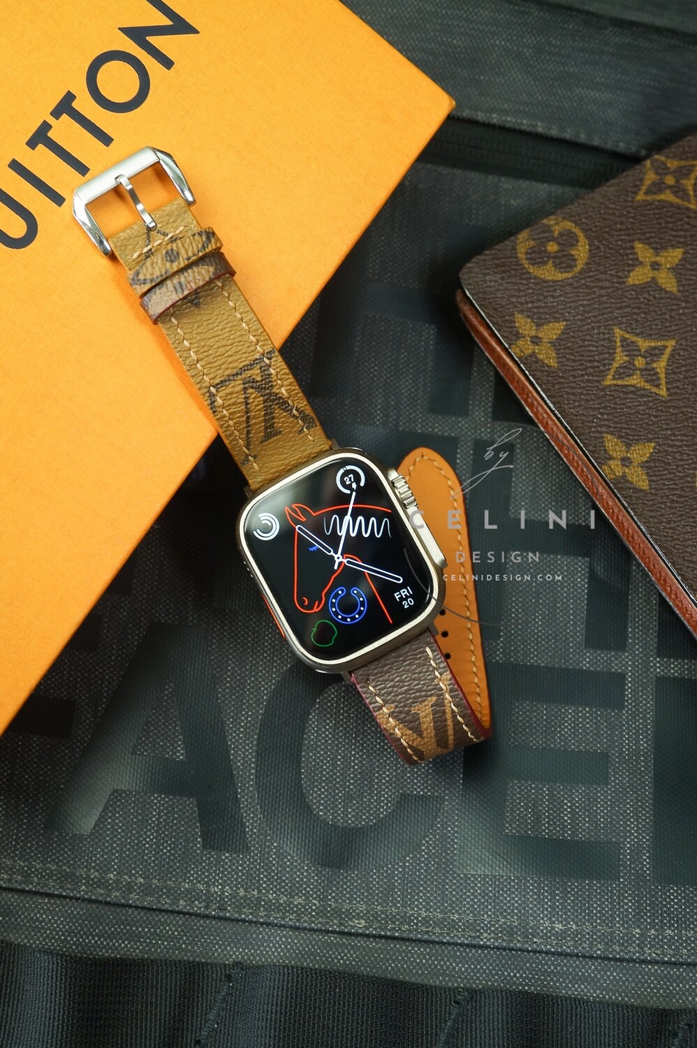 LV Apple Watch Band Monogram Apple Watch Ultra display picture 2