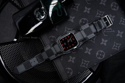 LV Cuff Style Apple Watch Band