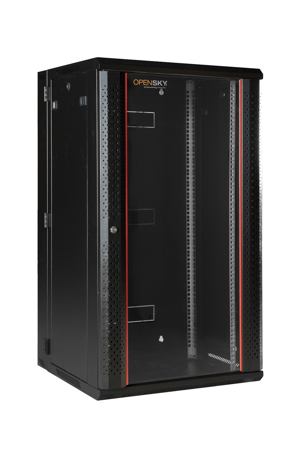 Rack de pared pivotante de 22U