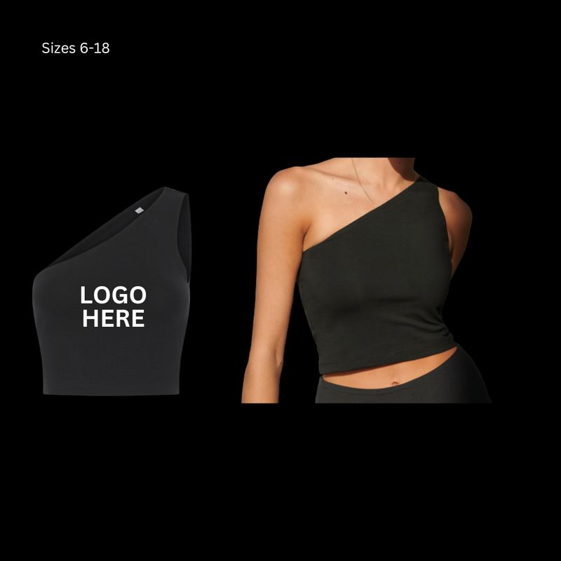 One shoulder top