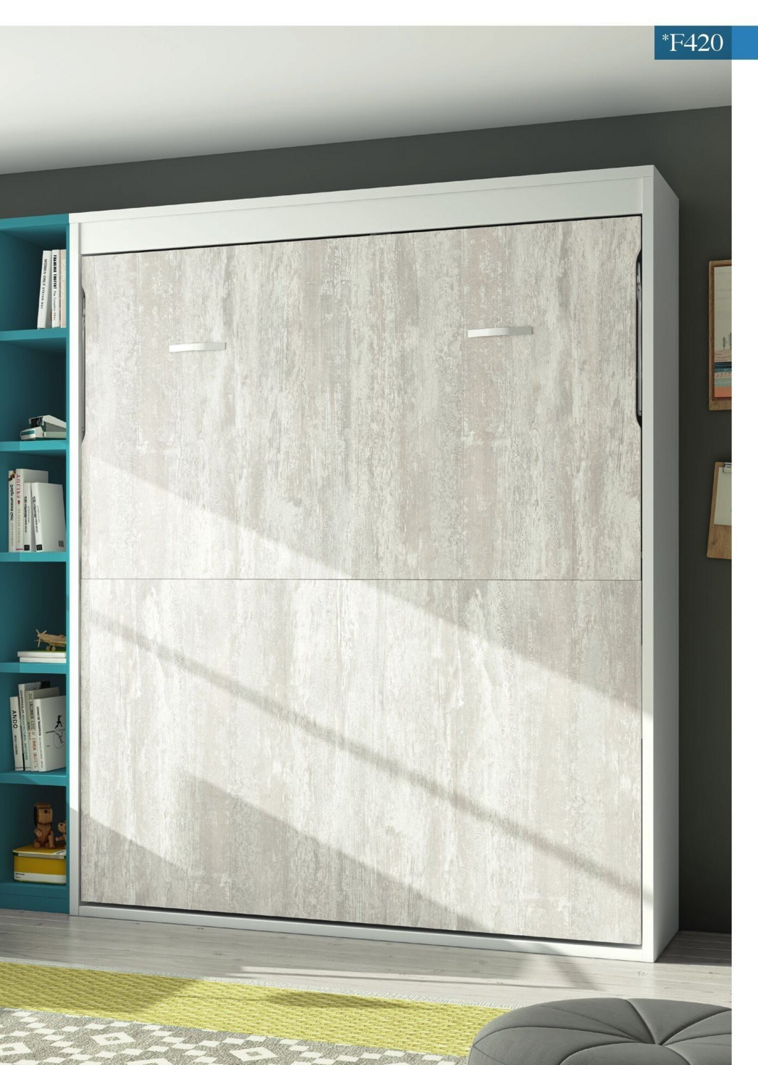 meuble lit escamotable