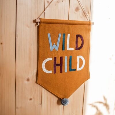 Ava & Yves Wandbehang Wild Child; Honiggold