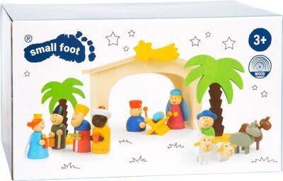 Small foot Spielset Holzkrippe