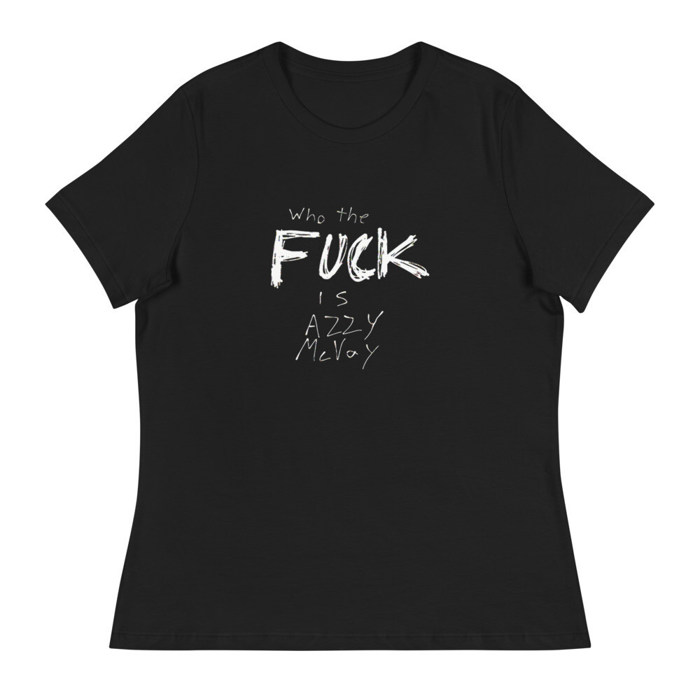 Who the FUCK is AZZY Mcvay - Women&#39;s Canvas 6400
