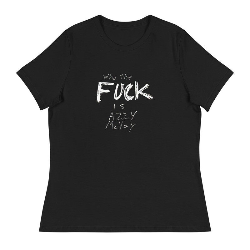 Who the FUCK is AZZY Mcvay - Women&#39;s Canvas 6400