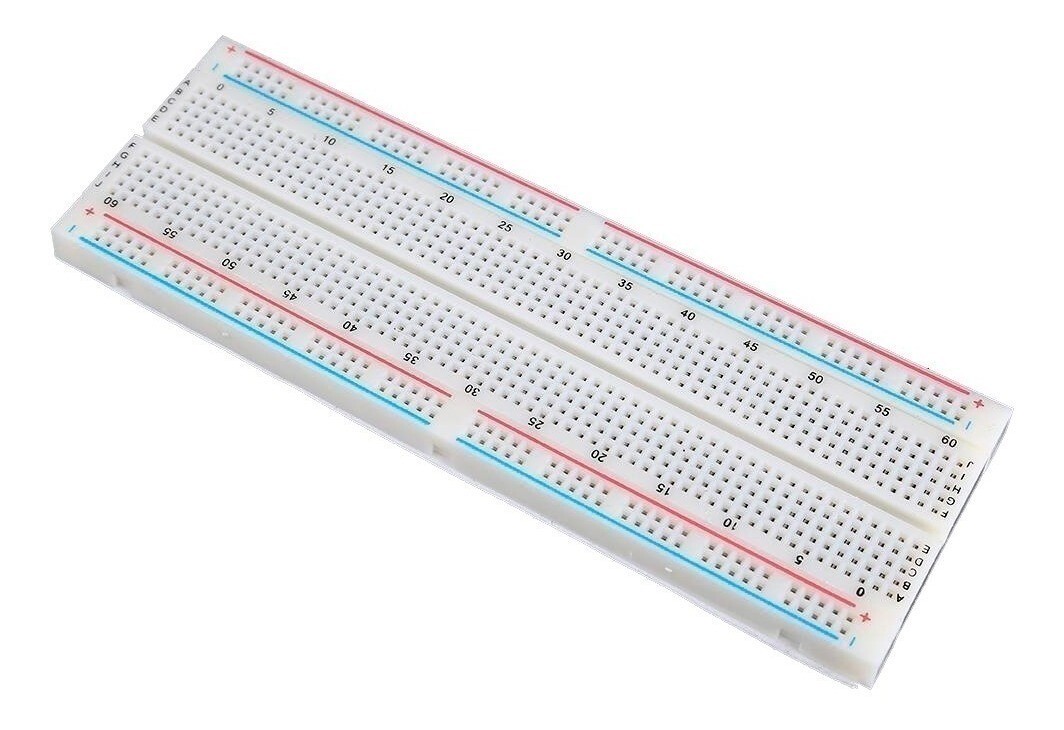Protoboard de una galleta