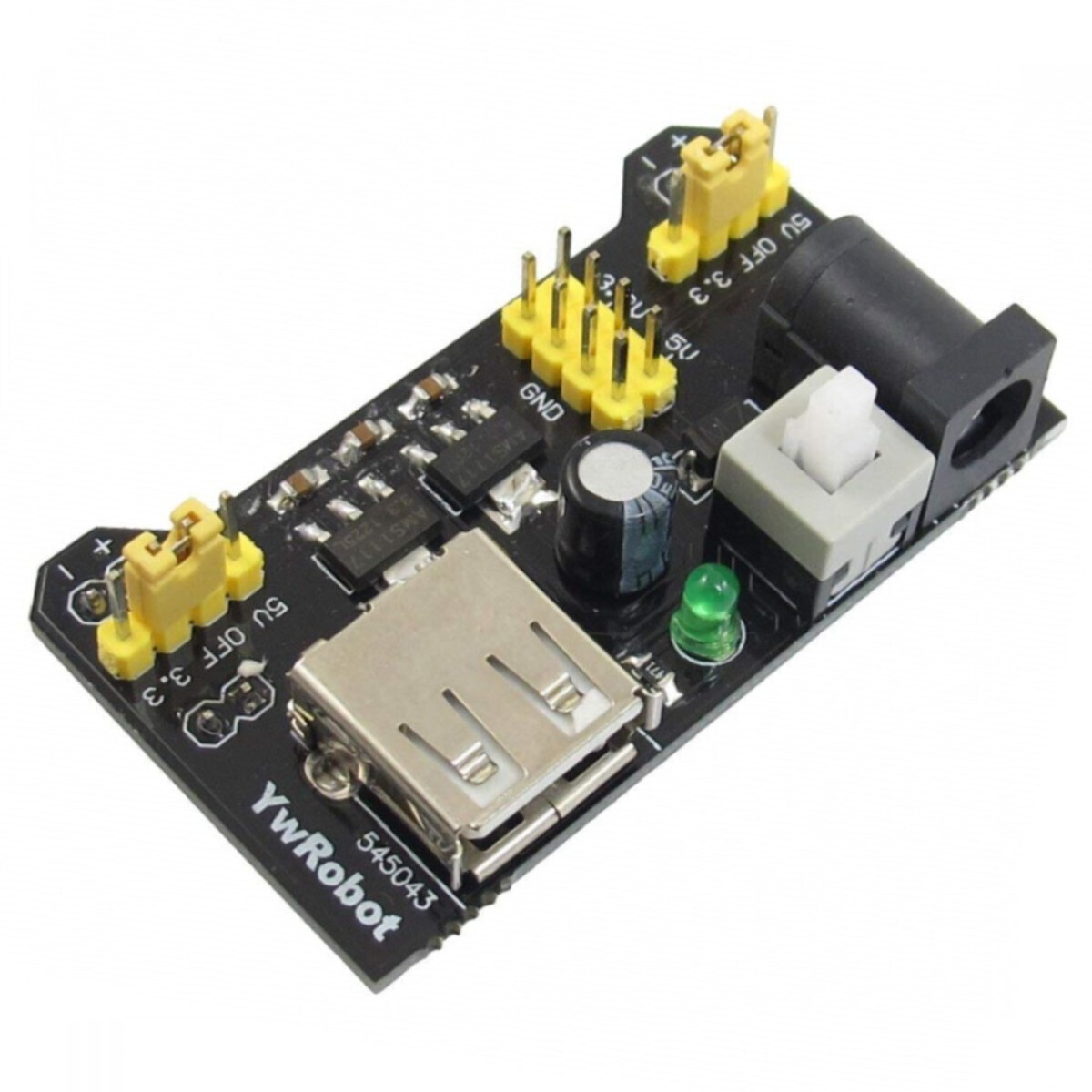 Módulo MB102, Alimentación para Protoboard