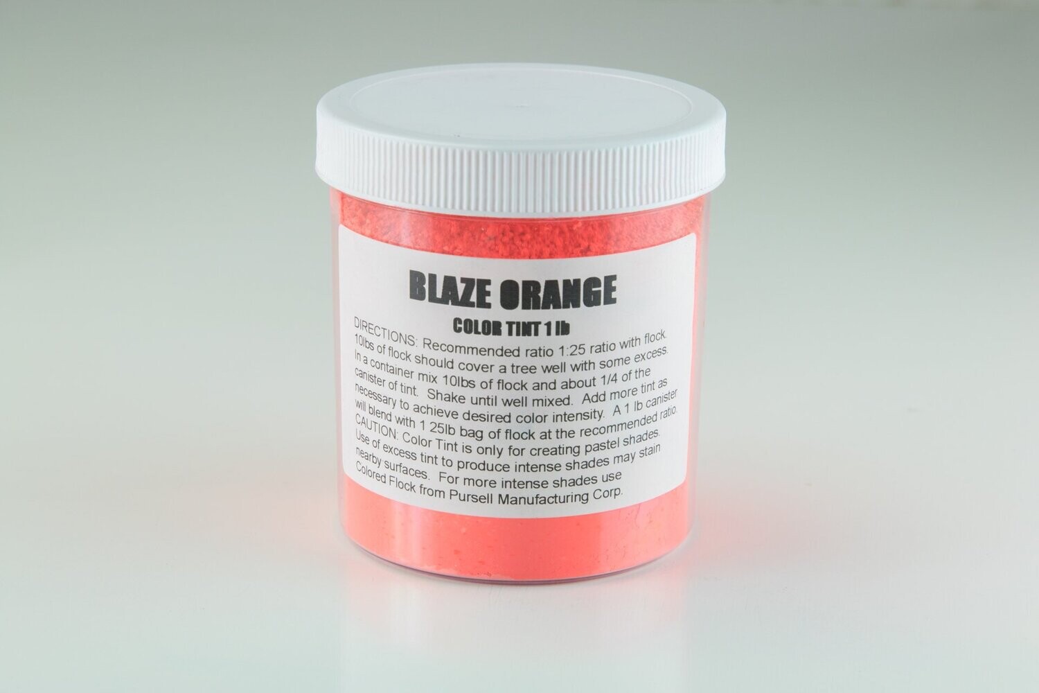 Tint - Multiple Color Options  - 10oz canister, Color: Blaze Orange