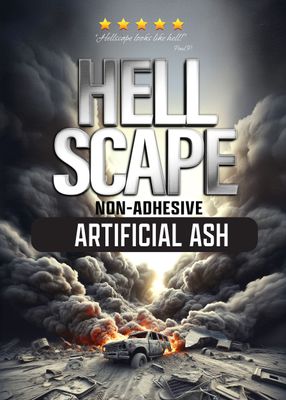 HellScape Artificial Ash (Non-Adhesive) Free Shipping.
