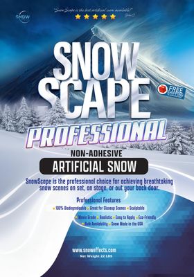 SnowScape Professional Customizable Artificial Snow